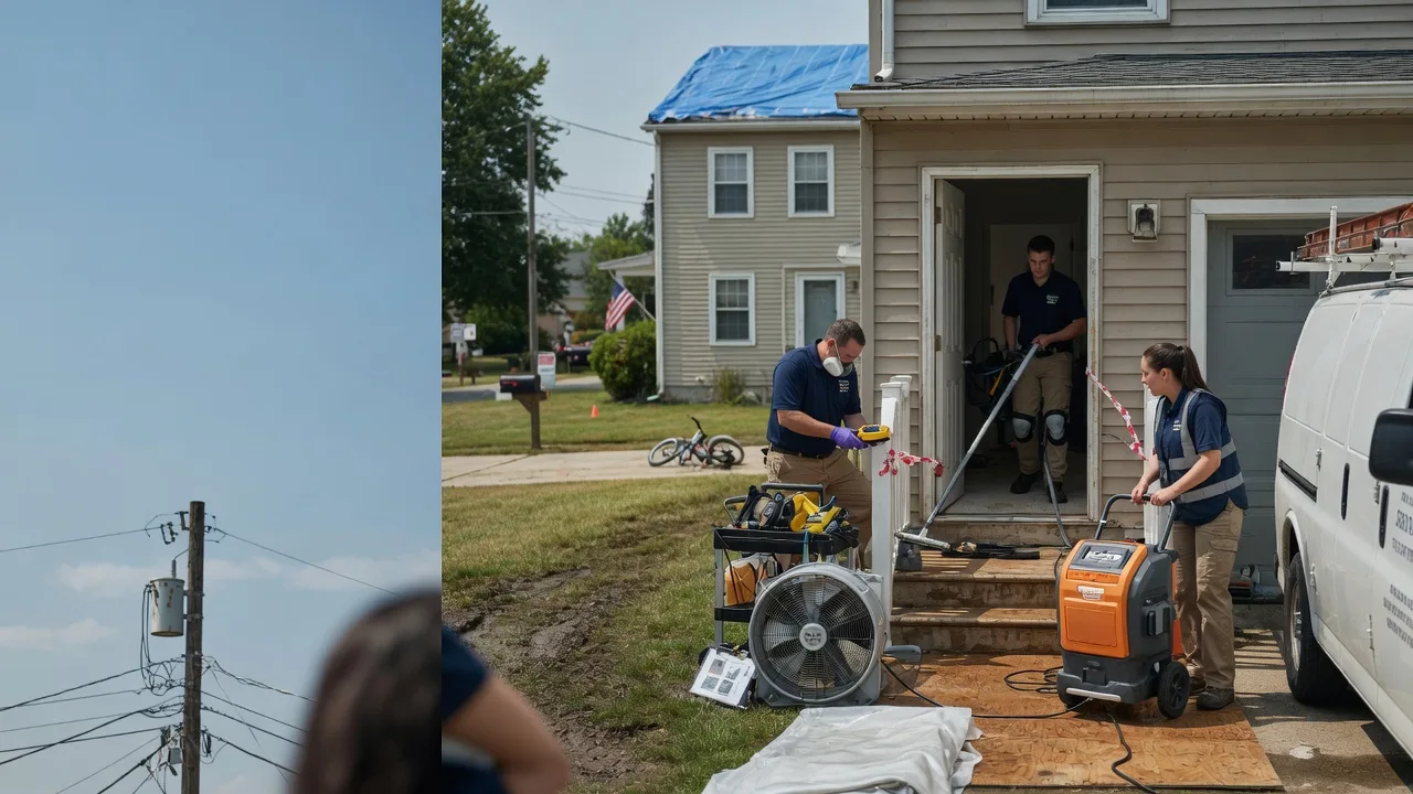 Water Damage Repair in Pickerel, WI near me